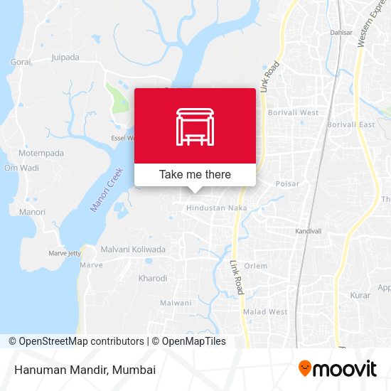 Hanuman Mandir map