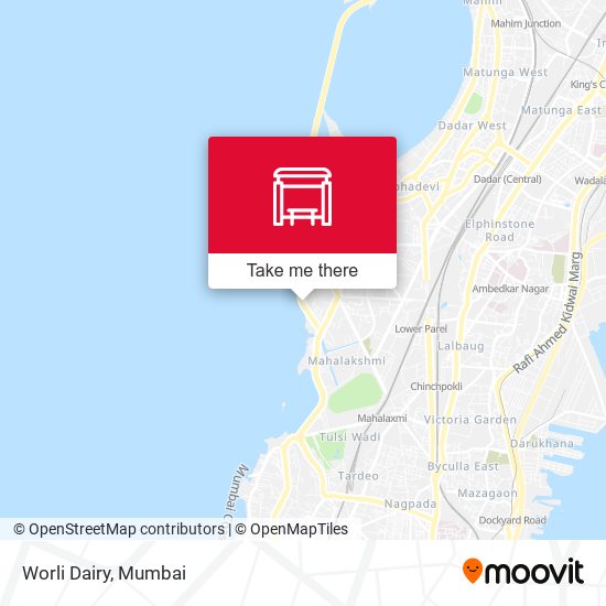 Worli Dairy map