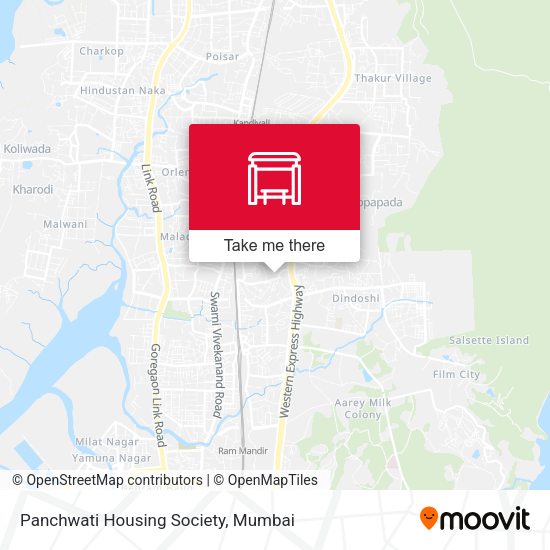 Panchwati Housing Society map