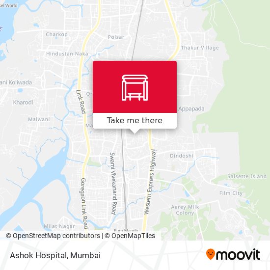 Ashok Hospital map