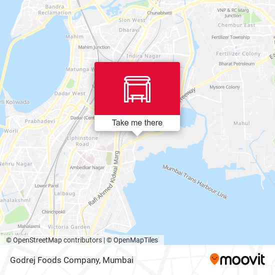 Godrej Foods Company map