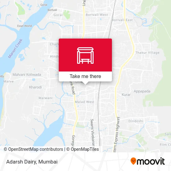 Adarsh Dairy map