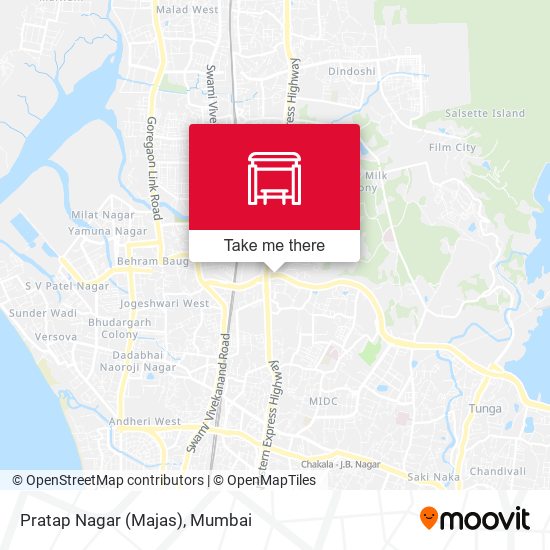 Pratap Nagar (Majas) map