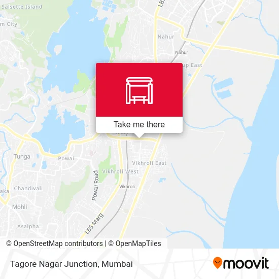 Tagore Nagar Junction map