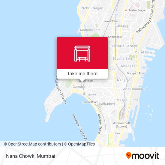 Nana Chowk map