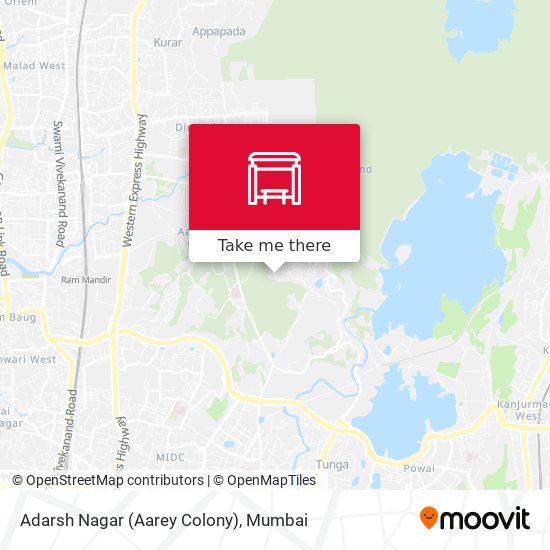 Adarsh Nagar (Aarey Colony) map