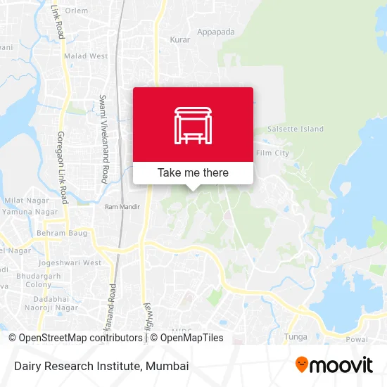 Dairy Research Institute map