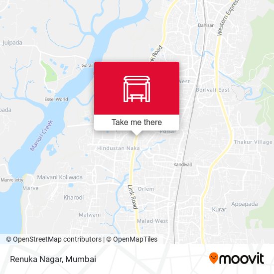 Renuka Nagar map