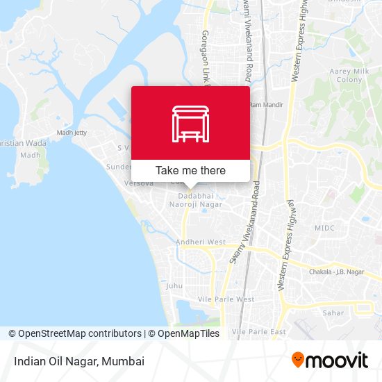 Indian Oil Nagar map