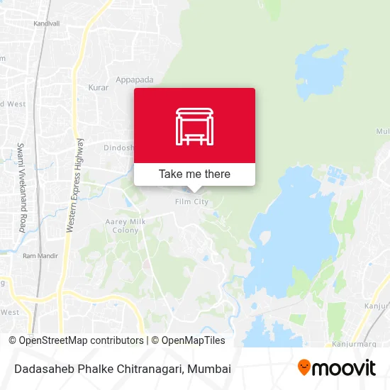 Dadasaheb Phalke Chitranagari map