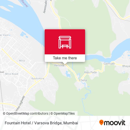 Fountain Hotel / Varsova Bridge map
