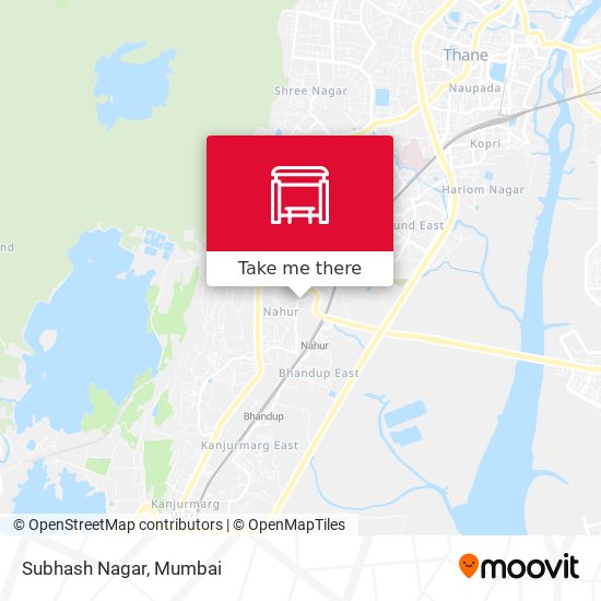 Subhash Nagar map