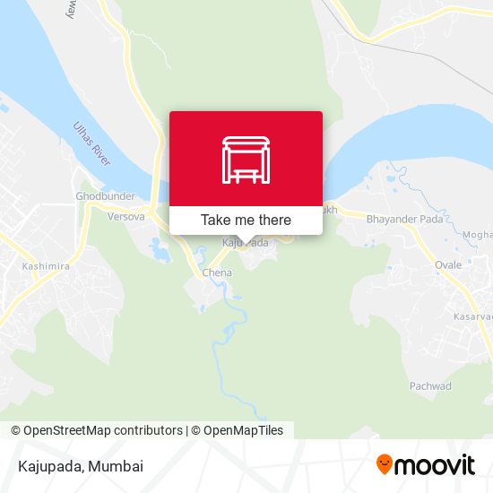 Kajupada map