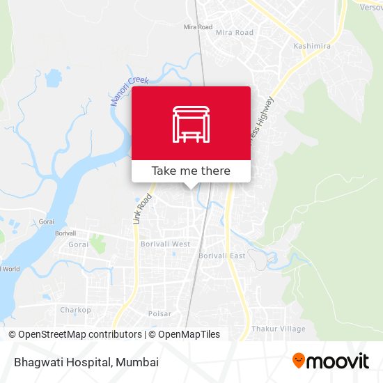 Bhagwati Hospital map