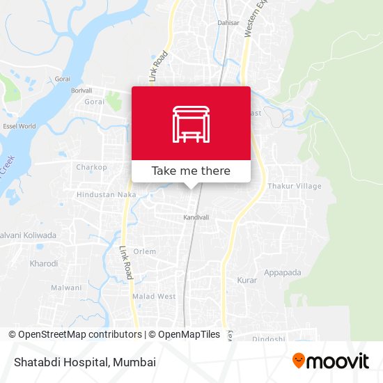 Shatabdi Hospital map