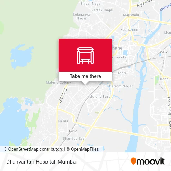 Dhanvantari Hospital map