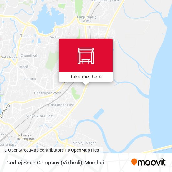 Godrej Soap Company (Vikhroli) map