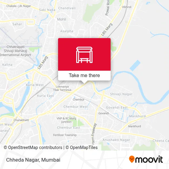 Chheda Nagar map