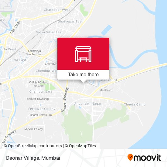 Deonar Village map