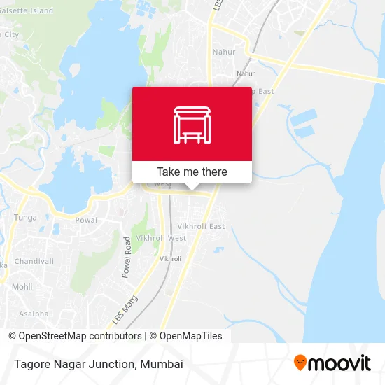 Tagore Nagar Junction map