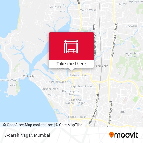 Adarsh Nagar map