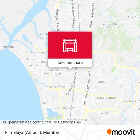 Filmalaya (Amboli) map