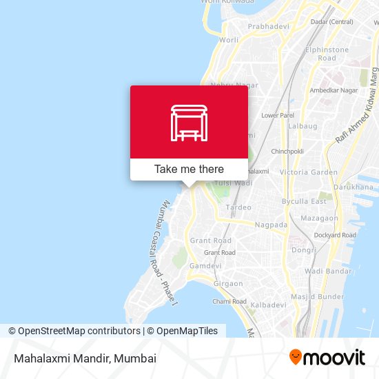 Mahalaxmi Mandir map