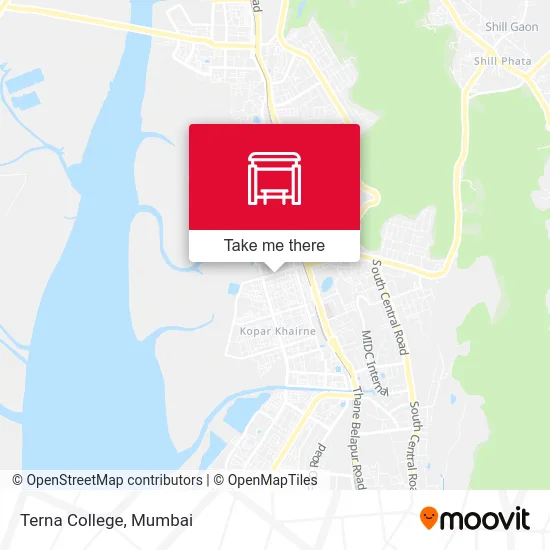 Terna College map
