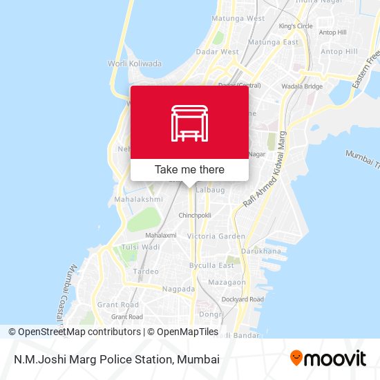 N.M.Joshi Marg Police Station map