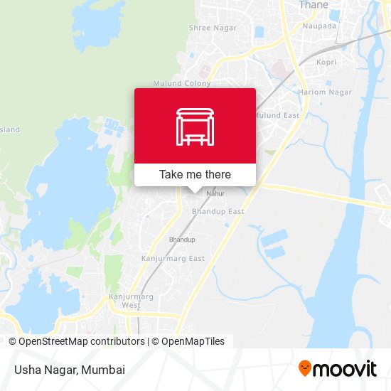 Usha Nagar map