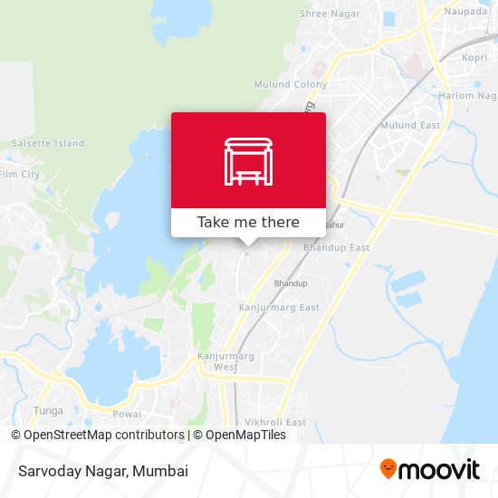 Sarvoday Nagar map