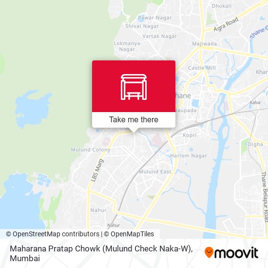 Maharana Pratap Chowk (Mulund Check Naka-W) map