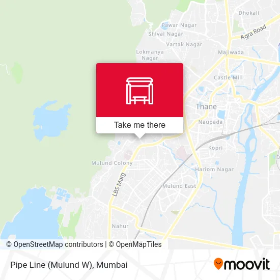 Pipe Line (Mulund W) map