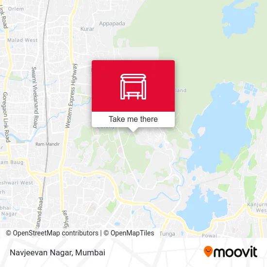 Navjeevan Nagar map