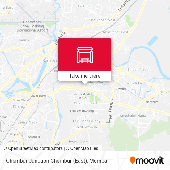 Chembur Naka Chembur (E) map