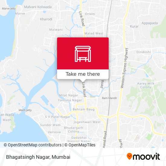 Bhagatsingh Nagar map