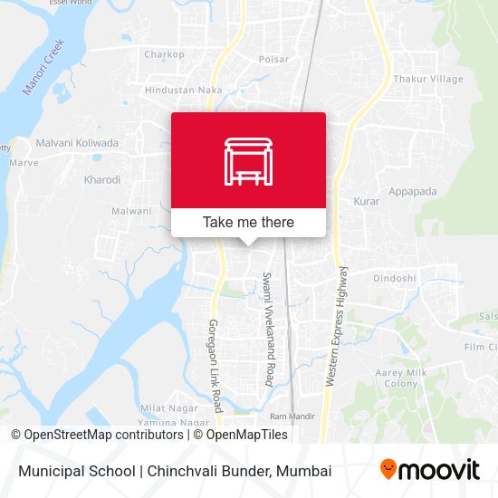Municipal School | Chinchvali Bunder map