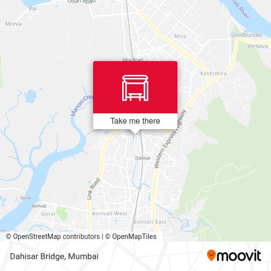 Dahisar Bridge map