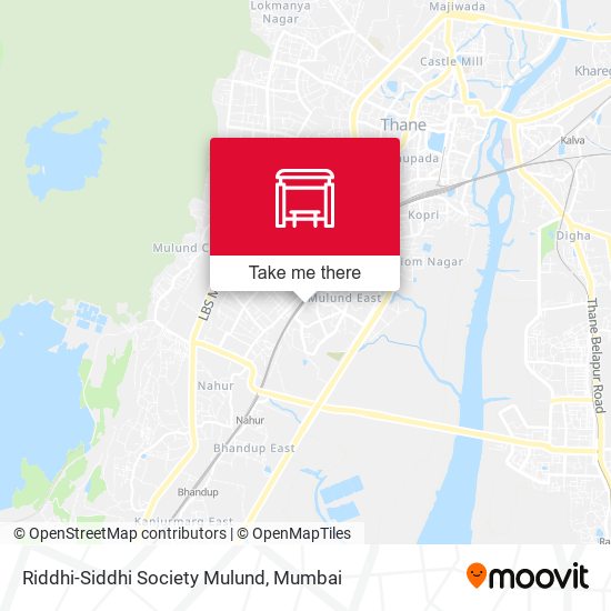 Riddhi-Siddhi Society Mulund map