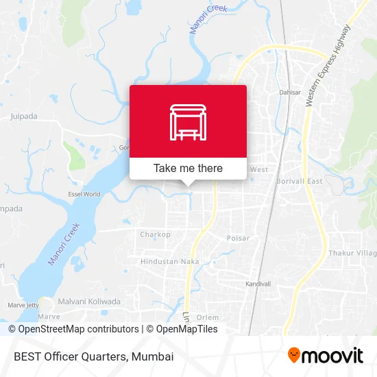 BEST Officer Quarters map