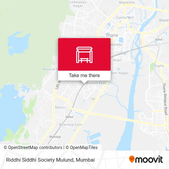Riddhi Siddhi Society Mulund map