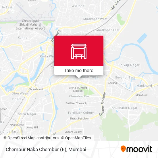 Chembur Naka Chembur (E) map