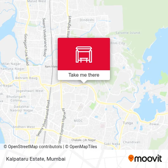 Kalpataru Estate map
