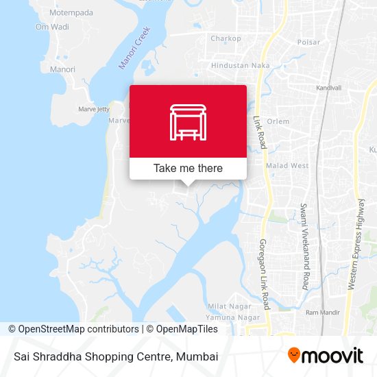 Sai Shraddha Shopping Centre map