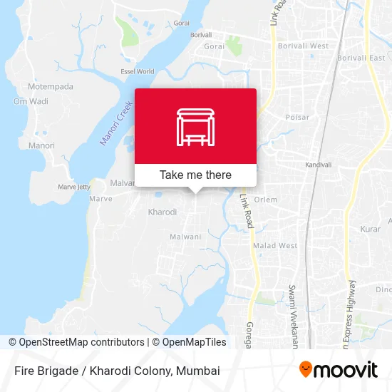 Fire Brigade / Kharodi Colony map