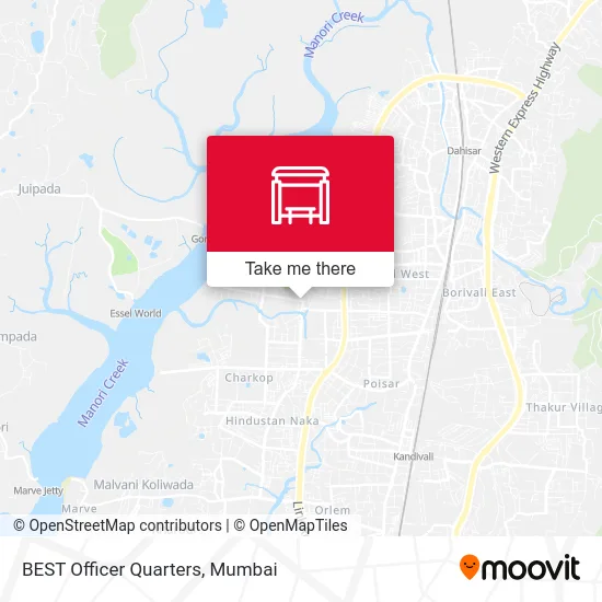 BEST Officer Quarters map