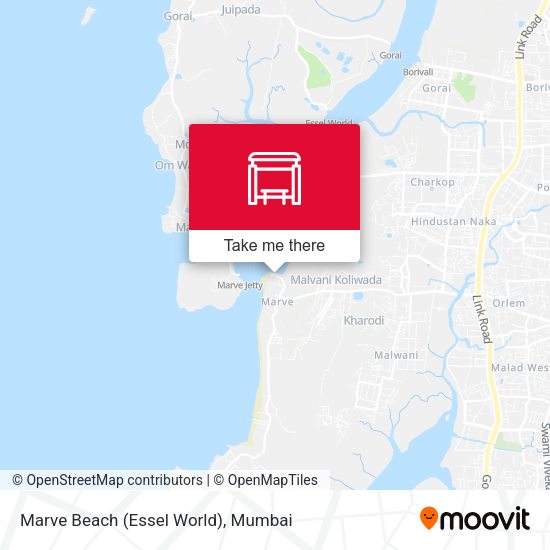 Marve Beach (Essel World) map