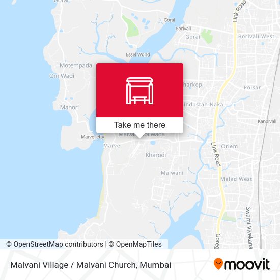 Malvani Village / Malvani Church map