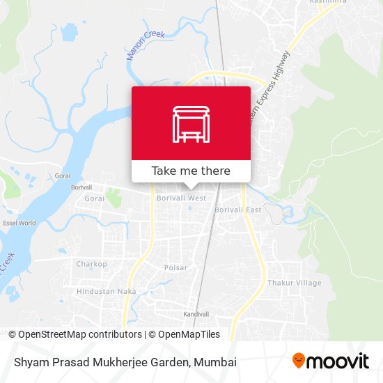 Shyam Prasad Mukherjee Garden map