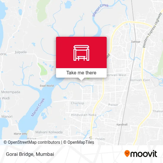 Gorai Bridge map